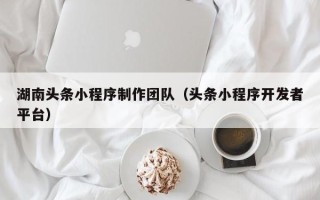 曹县湖南头条小程序制作团队（头条小程序开发者平台）